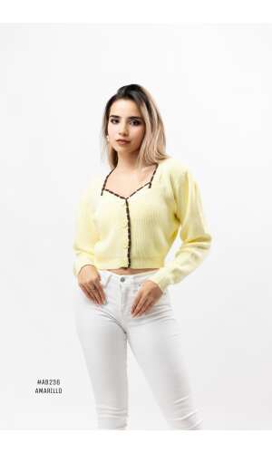 #AB236 SUETER SAQUITO CORTO V