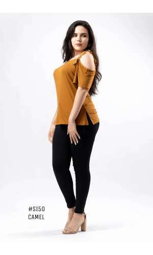 #Si50 BLUSA HOMBRO PUNTILLA #AD39