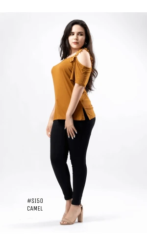 #Si50 BLUSA HOMBRO PUNTILLA #AD39